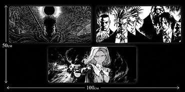 haste 2: Игровой коврик для мыши с аниме/манга-принтами - Размер 50×100 - Есть — 1
