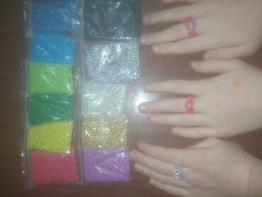 продажа статуэток: Делаю из бисера любой расцветки кольца/фигурки — 1