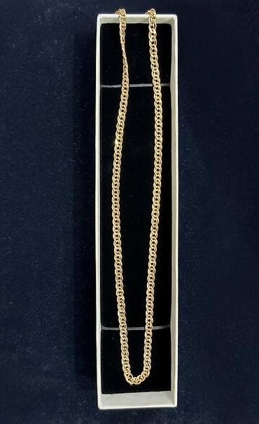 проба 750: Цепь из красного золота ✨ Проба: 585 Вес: 6.3 грамма Цена за — 1