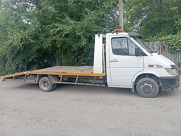 спринтер эвакуватор: Эвакуатор, Mercedes-Benz, Ломаная — 3