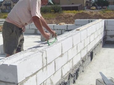 кладка пескоблока: Бетонные блоки — универсальный строительный материал, широко — 7