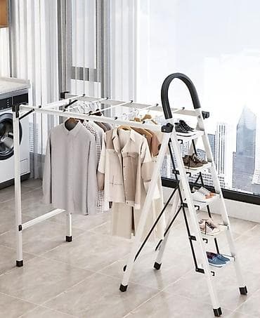 foldable table: Лестница-трансформер 2в1 стремянка + сушилка для белья — 2