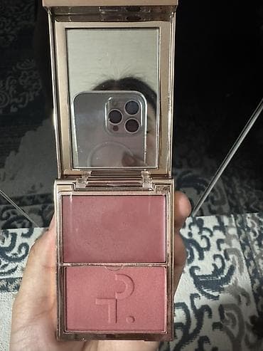 Румяна-дуэт Patrick Ta Double Take Crème & Powder Blush Оттенок lalafo.kg да Румяна-дуэт Patrick Ta Double Take Crème & Powder Blush Оттенок
