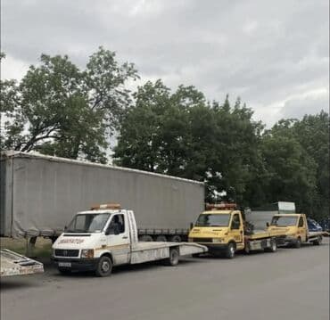 С лебедкой, С манипулятором, Со сдвижной платформой