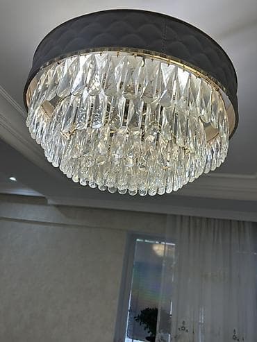 люстры турция купить: Потолочная люстра с кристаллами и мягким кожаным обрамлением - Тип — 4