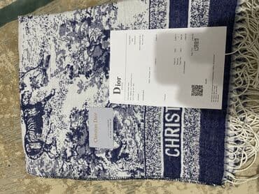 Женская обувь: Шарф, Новый, Унисекс, цвет - Синий — 2