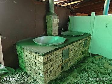 печь отопление: Уличная/домашняя дровяная очаговая печь под казаны (стационарный — 7