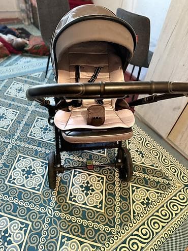 easy walker: Коляска, Другой бренд, цвет - Коричневый, Б/у, Бесплатная доставка — 1