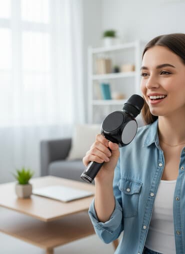 Беспроводные караоке-микрофоны с встроенной колонкой Новые с коробкой