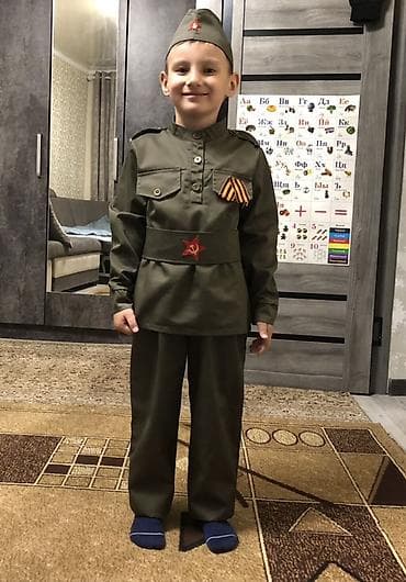 Балдардын кийим-кечелери жана бут кийимдери: Комплект, түсү - Жашыл — 1