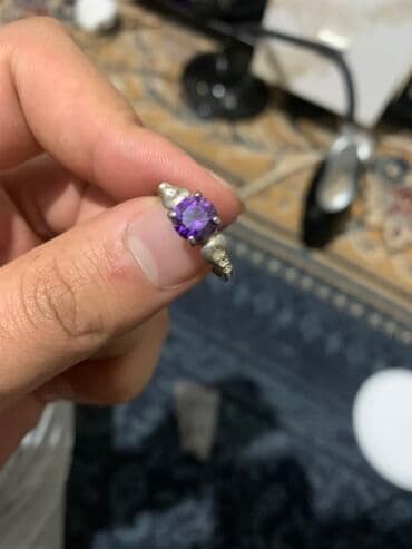 свадебное платья для беременных: Кольца (набор) 1) Женское кольцо с фиолетовым камнем Женские кольца — 2
