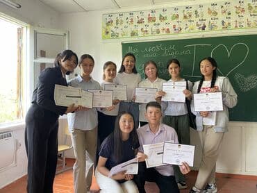 платные курсы корейского языка: Тил курстары Англис Чоңдор үчүн, Балдар үчүн — 12