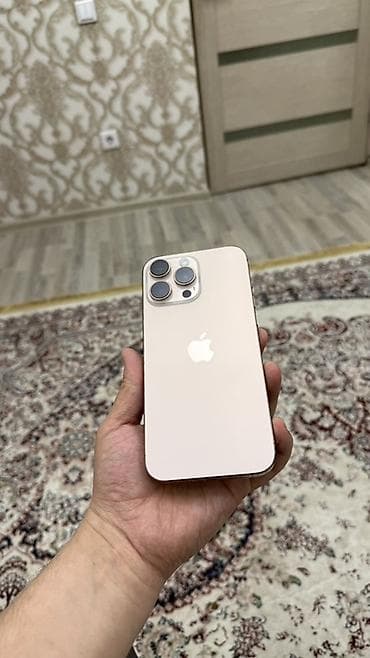 IPhone 16 Pro Max, Б/у, 1 ТБ, Золотой, 91 %