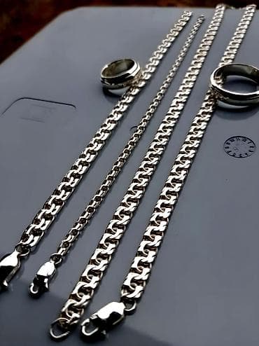 Серебряные Цепи на Заказ Серебро 925 проба Всё