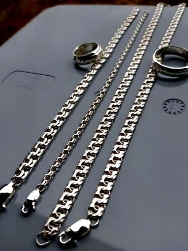 продаю золотую цепочку: Делаем на Заказ Серебряные Цепи и Браслеты Высшая проба изделий — 14