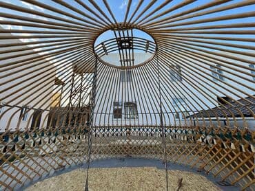 прикормочный кораблик с эхолотом и gps: Аренда юрты, Каркас Деревянный, 85 баш, Казан, С полом, Самовар — 21