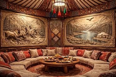 составные картины: Авторские панно-барельефы в этно-стиле Создаём масштабные настенные — 4