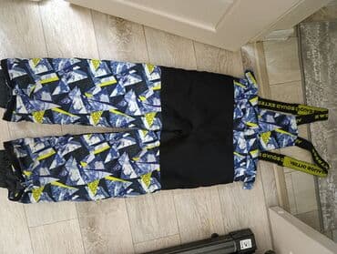 теплая обувь: Джинсы и брюки, цвет - Синий, Б/у — 8