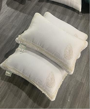 чехлы бу: Декоративные и спальные подушки с вышивкой - Модели: прямоугольные и — 5