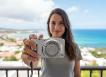 insta 360 x3: Компактная цифровая камера Nikon COOLPIX (серия S) серебристого цвета — 1