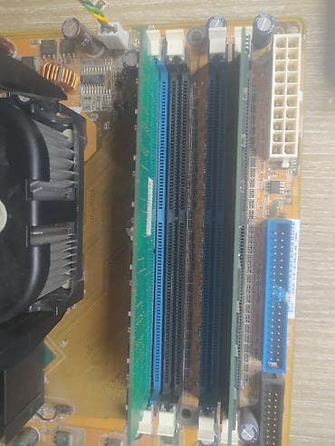 intel: Материнская плата для ПК, Asus, S478, ATX — 2
