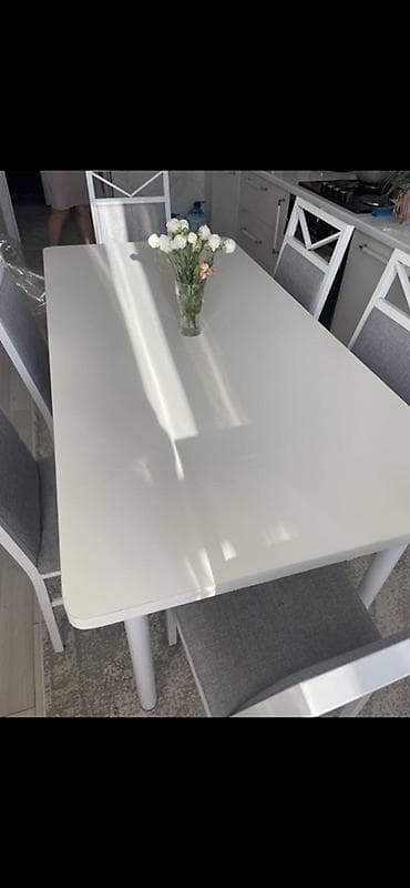 куханый: Кухонный стол, Прямоугольный, Нераскладной — 1