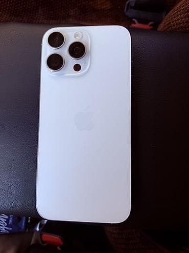 samsung a11: IPhone 16 Pro Max, Б/у, 256 ГБ, White Titanium, 90 % — 3