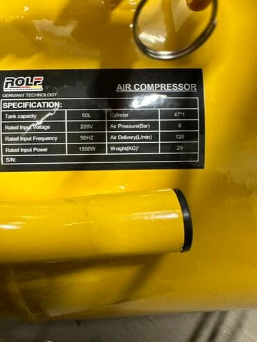 компрессор на аренду: Компрессор ROLF 50 литров ОРИГИНАЛ мощность — 2