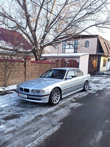 подкачки: BMW 7 series: 1999 г., 4.4 л, Автомат, Бензиновая, Седан — 10