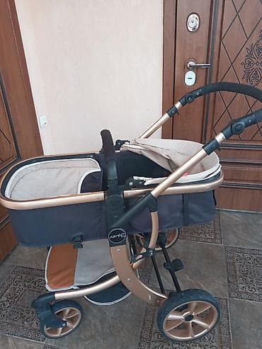 Детский транспорт: Детская коляска-люлька Aimile (шасси + люлька) - Тип: универсальная — 10