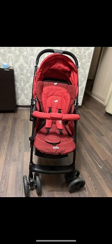 джой коляска: Прогулочная коляска Joie, цвет красный. Основные особенности: - — 2