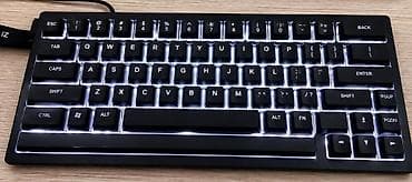 ноутбуки rtx 5060: Клавиатура, Ajazz, Мембранная, Проводное подключение, Размер: 80% — 1