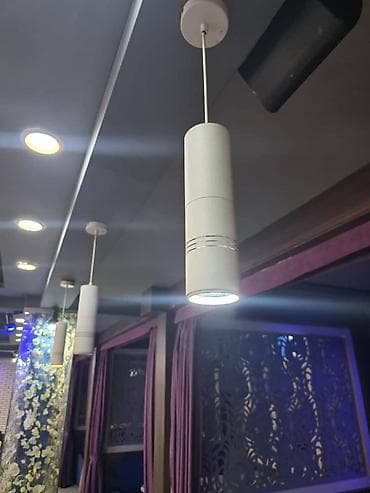 экран тор: В наличии 9шт (б/у) Подвесной цилиндрический светильник (LED) - Тип — 1