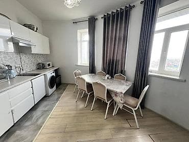 2 бөлмө, 60 м², Элитка, 13 кабат, Евроремонт lalafo.kg да 2 бөлмө, 60 м², Элитка, 13 кабат, Евроремонт