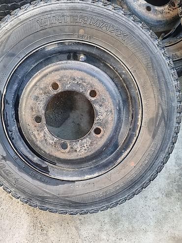 дамкрат авто: Колеса в сборе 145 / R <13, Зима, Комплект, Легкий коммерческий транспорт (C/LT), Железные — 2
