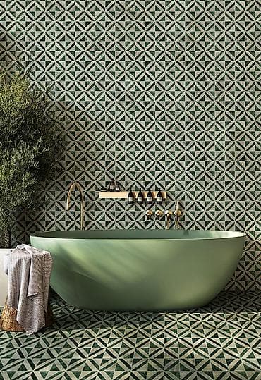 hi tech: Керамические плитки, мозайки, кафель разных видов, разного цвета — 1