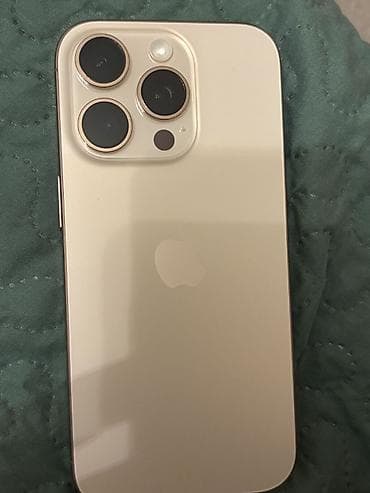 IPhone 13 Pro, Б/у, 128 ГБ, Золотой, Зарядное устройство, Защитное стекло, Чехол, 85 %