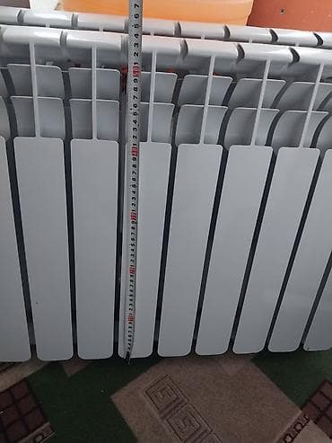 газывый ключ: Алюминиевые радиаторы, Б/у, Количество секций: 10 шт, Тип подключения: Боковое — 4
