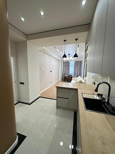 3 комнаты, 77 м², Асанбай мкр Элитка, 2 этаж, Свежий ремонт — 10