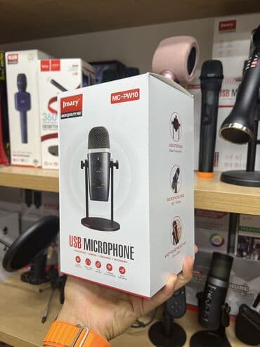 Профессиональный студийный микрофон Jmary MC-PW10 Профессиональный at lalafo.kg Профессиональный студийный микрофон Jmary MC-PW10 Профессиональный