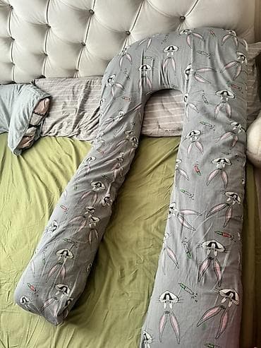 подушка для беременным: U-образная подушка для сна/беременных с наволочкой. - Форма — 2