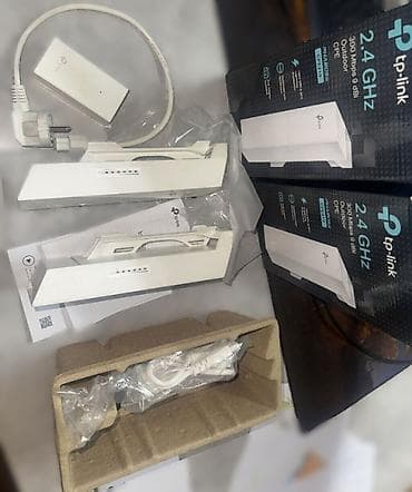 Наружная точка доступа Wi‑Fi TP-LINK CPE210 2,4 ГГц 300 Мбит/с 9