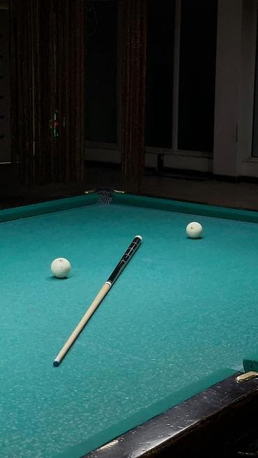 блиярд стол: Бильярдный кий разборный для русского бильярда/пула. - Конструкция — 1