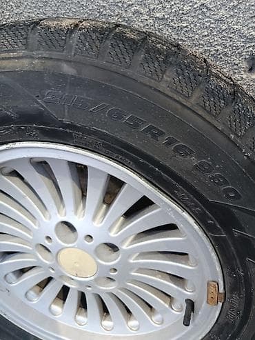 Дөңгөлөктөр монтажда 215 / 65 / R 16, Кыш, Колдонулган, Комплект, Жеңил унаалар, Куйма, тешиктери - 5 — 7