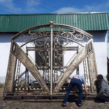 установка сдвижных автомат ворот: Сварка | Заборы, оградки, Перила, Решетки на окна Гарантия — 8