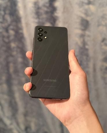 poco k40: Samsung Galaxy A32, Б/у, 64 ГБ, цвет - Черный — 2