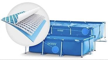 Спорт и хобби: Бассейн каркасный прямоугольный INTEX, 2,6х1,6х0,65 м (28271) — 3