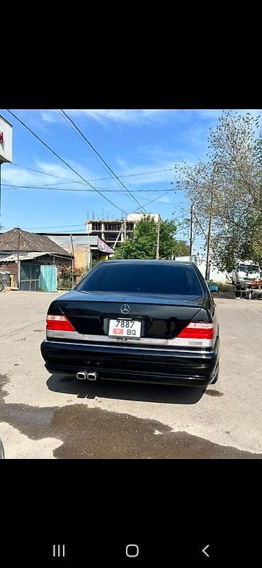 авто ка 5: Mercedes-Benz S-Class: 1997 г., 5 л, Автомат, Бензин, Седан — 3