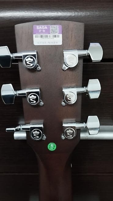 комбик: SAGA SF600C — это акустическая гитара формата Dreadnought (41") с — 6