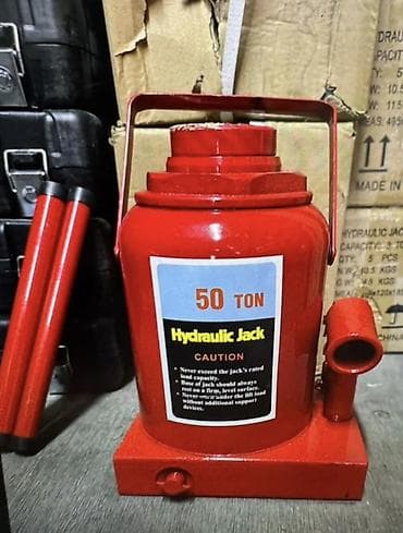 домкрат 50 тонн: Гидравлический бутылочный домкрат 50 тонн. Основные характеристики: - — 1